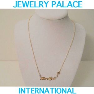 🆕 14K Gold Filled "I Love You" Necklace.